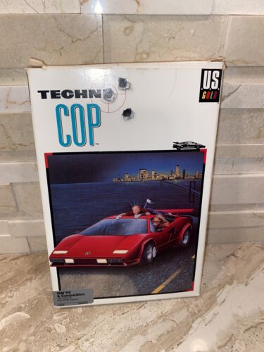 Techno Cop (1988) par U.S. Gold pour IBM PC - Photo 1/5