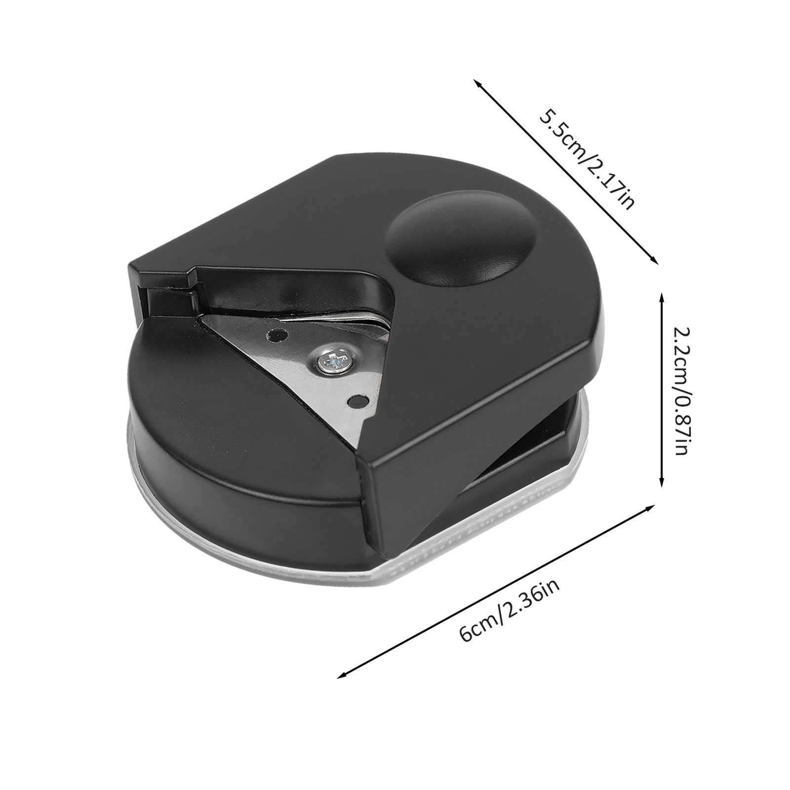 3 in 1 Corner Rounder Punch 3 Way Corner Cutter for Paper Craft