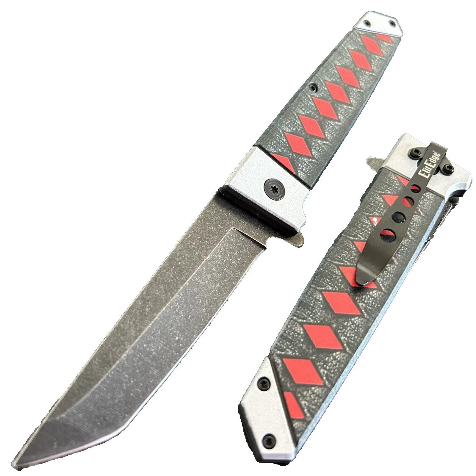 Hoja de acero inoxidable mango de aluminio cuchillos plegables de colección