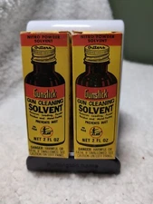 Vintage Gunslick Outers Gun Cleaning Solvent Lot Of 2 empty /Half Full