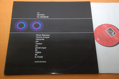 Messiaen plays his Organ Works Nativite du Seigneur French EMI/Ducretet 2LP NM
