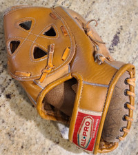 All Pro Pee Wee Korea Leather Baseball Glove Mitt LHT PW-77-100 Youth Kids VTG