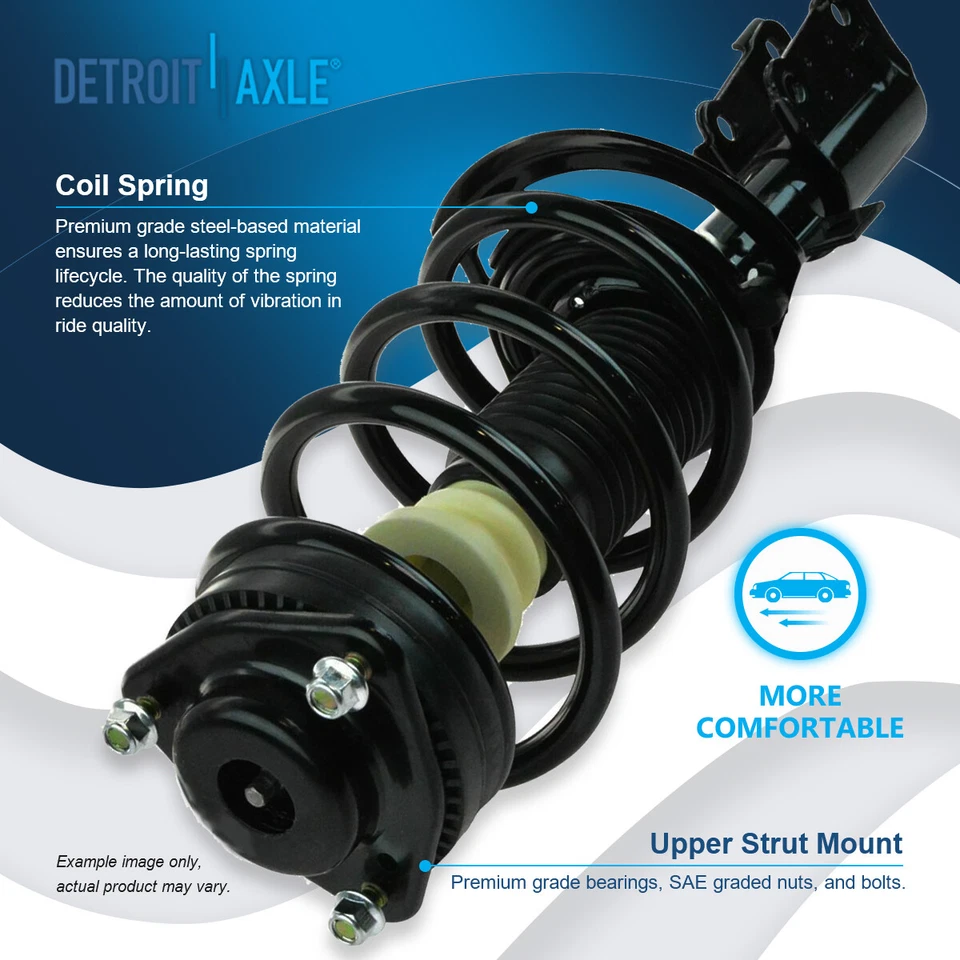 Front Struts with Coil Springs Sway Bar Links Kit for 2009 - 2019 Dodge Journey — 第 4/4 张图片