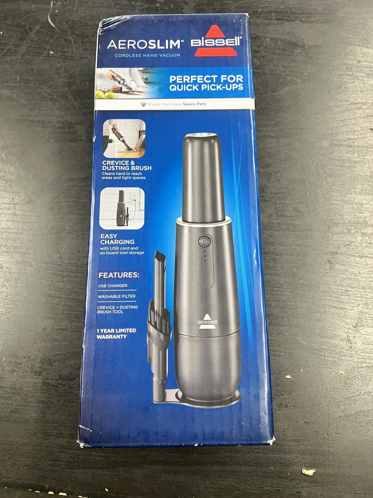 NEW BISSELL AeroSlim Hand Vacuum Titanium eBay