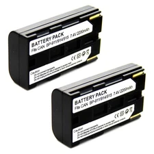2x Battery For BP-911 Canon UC-V100 UC-V200 UC-V300 UC-X1Hi UC-X2Hi UC-X20Hi