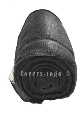 BLACK DEBRIS NETTING 1M X 50M SCAFFOLDS GARDEN ALLOTMENTS NET WINDBREAK CROPS