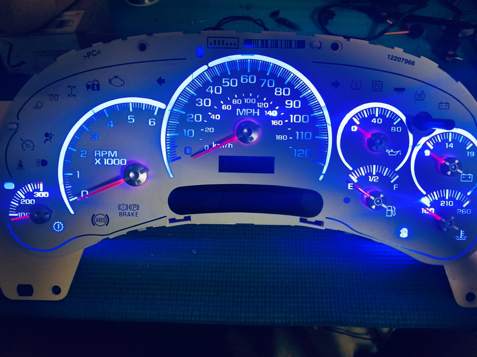 CHEVROLET TAHOE SILVERADO INSTRUMENT GAUGE CLUSTER REPAIR SERVICE eBay