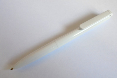 1 ARISTO (aus dem Hause ROTRING) Kugelschreiber Mod. 022 weiss  VINTAGE Selten