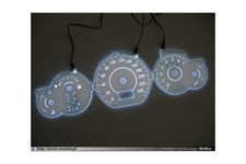 Citroen C5 - design 2 glow gauge plasma dials tachoscheibe glow shift indicators