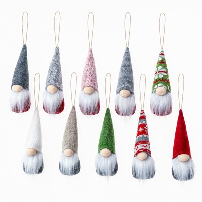 Weihnachten Faceless Doll Gnome Dolls Autumn Polyester Plush Santa Decoration DE