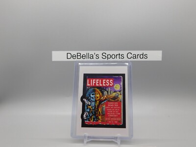 GARBAGE PAIL KIDS 2022 Book Worms Wacky LIFELESS Package Prose Card #WP-6 
