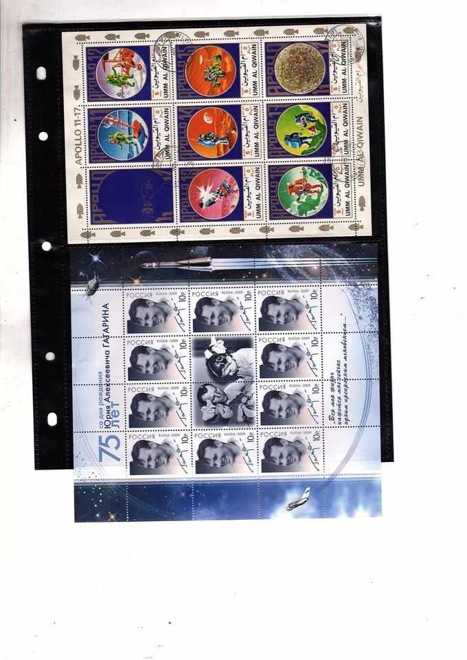 Space Stamps over 30 plus  different Apollo rocket Skylab   stamps (bb10 - Image 3 of 4