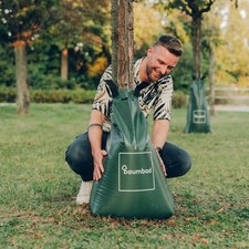 baumbad Premium Bewässerungsbeutel 75 Liter Langzeit Baumbewässerung Wassersack