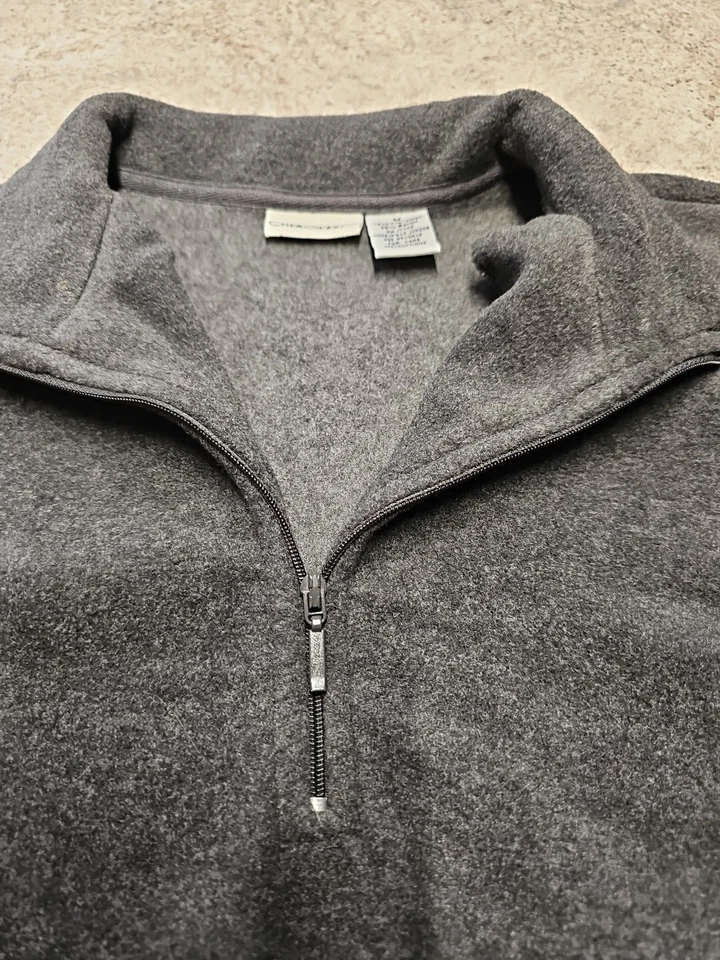 Женская толстовка Cherokee темно-серая с длинным рукавом 1/4 на молнии размер M - Изображение 3 из 4