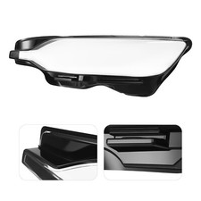 Left Side for Volvo S60 2019-2024 Clear Headlight Lens Headlamp Glass Cover 1Pcs