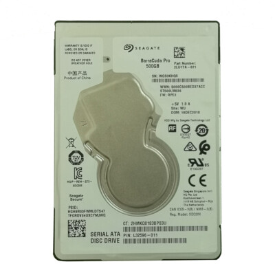 Seagate 500GB ST500LM036 7200 RPM 128MB 6.0Gb/s SATA 2.5