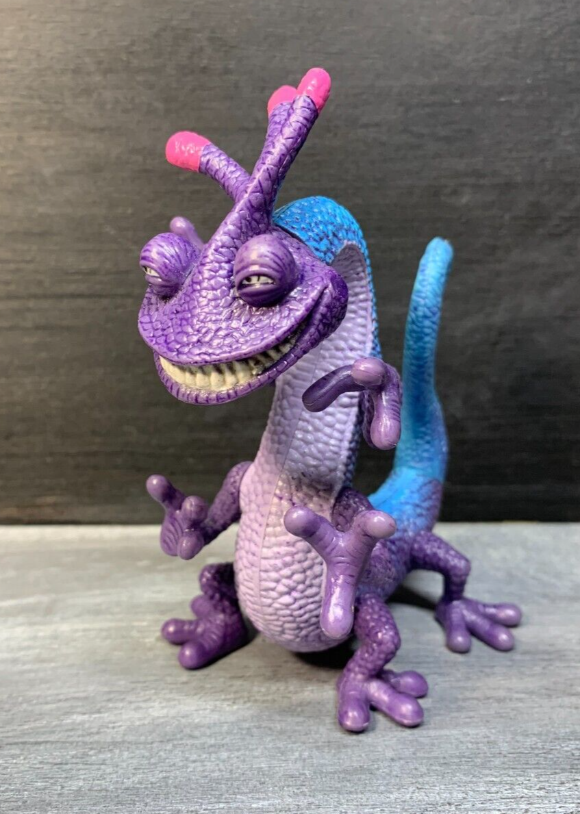 モンスターらんど　明治製菓　レトロ　食玩　恐竜　紫　指人形　当時物 s-l1200.png