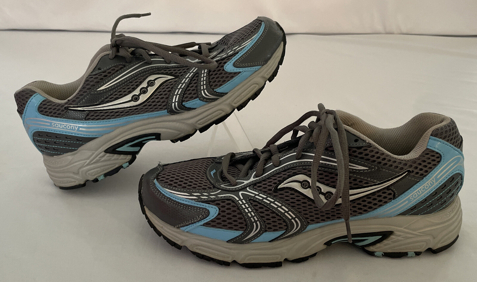 SAOLA Scarpe da corsa donna Saucony Oasis allenamento suola griglia basse stringate taglia 10