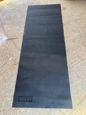 Schwarze Yoga Übung Camping Matte Isomatte 5 mm dick