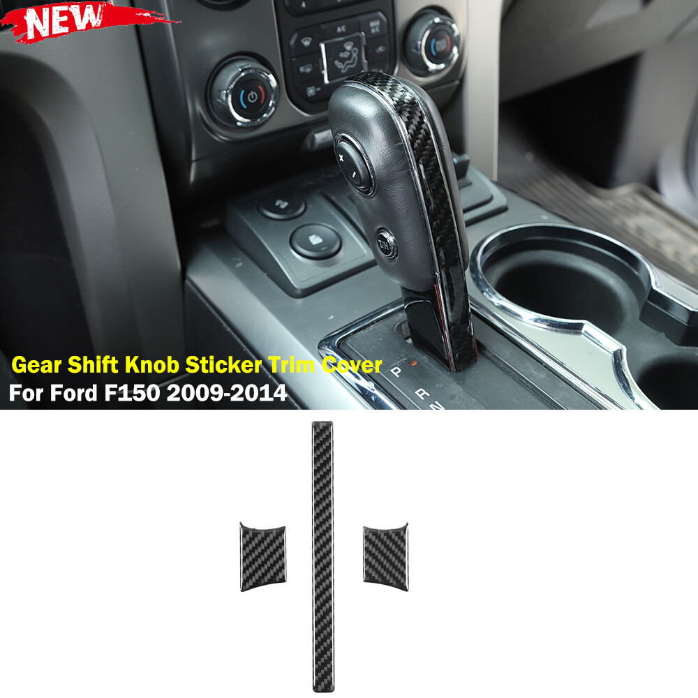 Aazon.co: SQQP ABS Carbon Fiber Gear Shift Knob Cover Stick Shifter