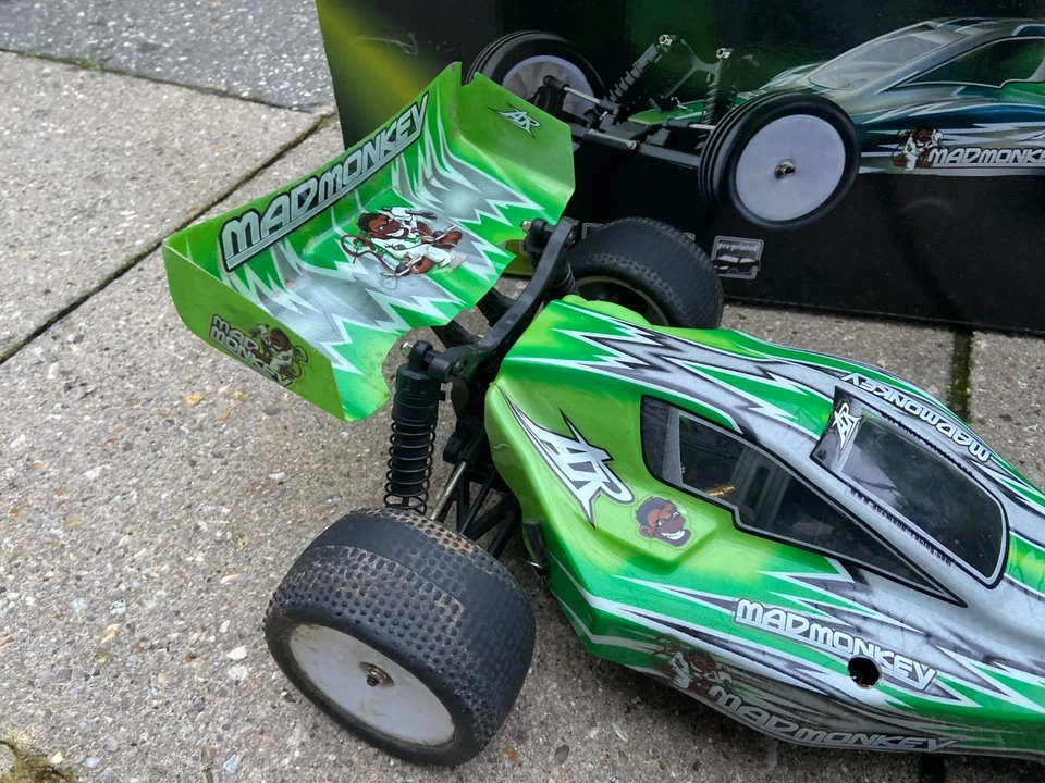 RARE Ansmann Racing Mad Monkey RC Buggy. SPARES OR REPAIRS! PLEASE READ FULL AD - Image 4 of 4