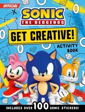 Sonic The Hedgehog Get Creative Sticker Activity Book by Sonic the Hedgehog Pap