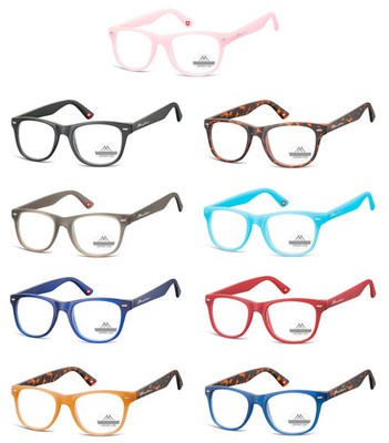 Lesebrille Montana Designer Mode Herren Damen Leser weiches Etui 67 NEU