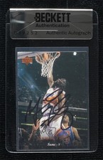 BAS 1995-96 Upper Deck Michael Finley #253 Seal of Authenticity Auto 3c7