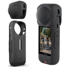 Insta 360 X4 Silicone Protective Case With Lens Cap Camera Kit Accessories