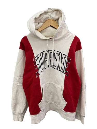 Felpa Supreme con cappuccio L cotone usata