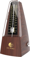 Metronome with Accent Bell, Classic Shape, Accurate Beat, Multiple Beat Modes
