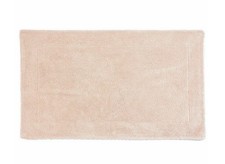 Abyss  Habidecor Double Tub Mat Bath Rug 20"x 31" Nude 610 Cotton 225
