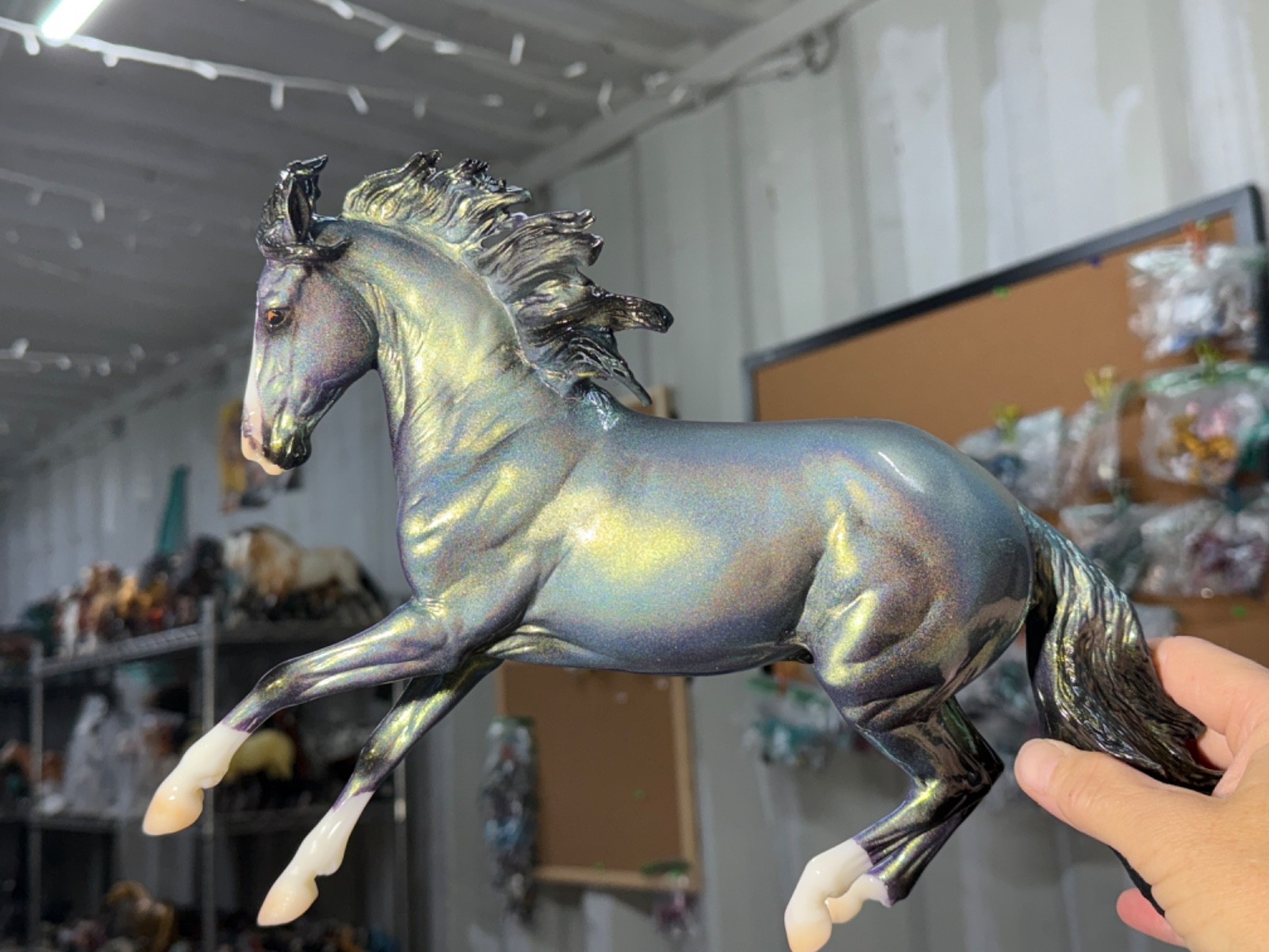 Breyer Model Horse Criollo Glossy One Of My Mesmerizing Pieces Long Mane CM=)