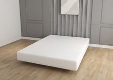 NEW MEMORY FOAM MATTRESS ORTHOPAEDIC FULL FOAM ROLLED UP 3FT 4FT6 5FT 6FT - 15CM