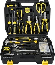 Tool Kit Household Tool Set 185-Piece General Hand Tool W/ Toolbox Storage Case