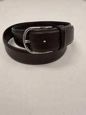 Anderson's Brown Nappa Calf Leather  Belt Size 36 Made In Italy MINT condition