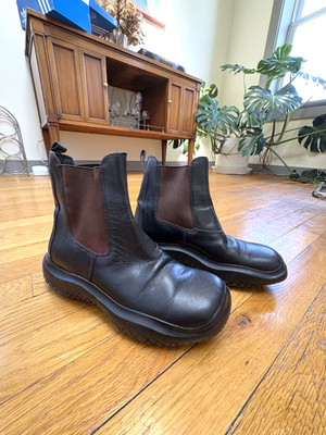 Vintage Y2K Prada Chelsea Boots FW 1999 Collection US Women's 5.5