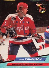 Calle Johansson 1992-93 Ultra #234 Washington Capitals Hockey