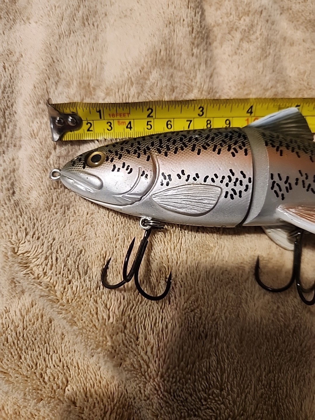 Vintage Jerry Rago TOOL Glide Swimbait NEVER USED HINKLE DEPS PIZZ UFO MINT COND - Image 3