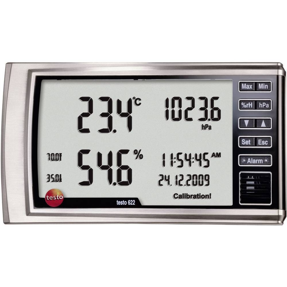 Testo 622 thermo-hygromètre haute précision à triple affichage digital