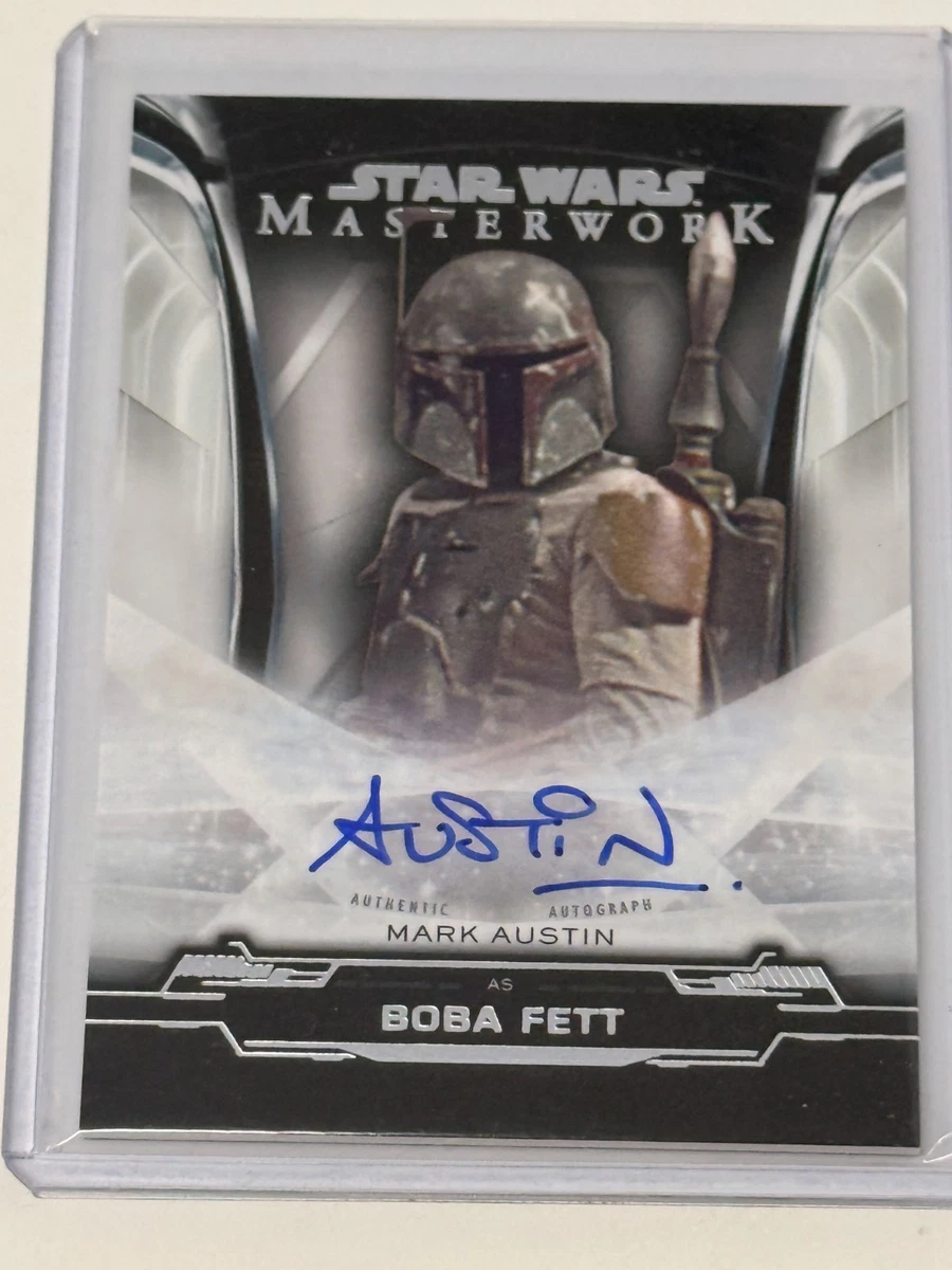 25+ Boba Fett Topps Star Wars Masterwork Trading Cards for sale