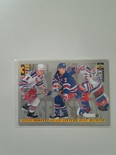 1996-97 Upper Deck Collector's Choice Adam Graves, Brian Leetch & Richter #324