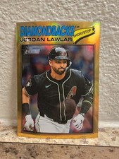 2026 Topps Heritage Jordan Lawler 25/50 Gold Refractor #172 Diamondbacks