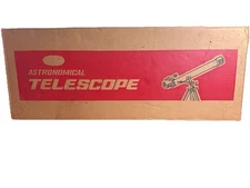 Vintage iOptron 60mm Refractor Telescope w/ Alt-Az Mount Tripod Boxed 