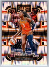 2024 Select WNBA Tiffany Mitchell Silver Flash #44 Connecticut Sun