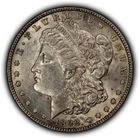 1892 $1 Morgan Silver Dollar - Luster - AU+ Semi Key Date - SKU-D7511
