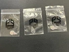 Three 1 Gram .999 Fine Silver Bar  Ice Cream Cone