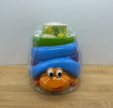 Saltwater Splash Dixie Cup Holder Hermit Crab on Sand ~ Orange Blue Green NEW