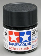 Tamiya Acrylic XF-69 NATO Black 3/4 oz Paint Jar 81369