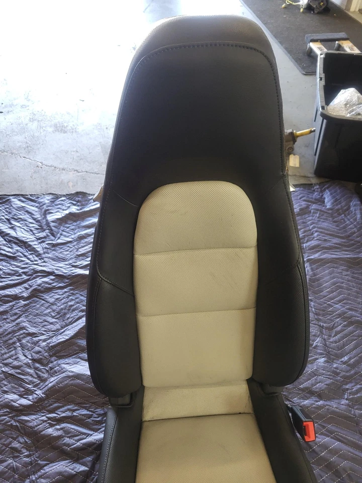 Asiento de pasajero delantero derecho PORSCHE BOXSTER 718 2,0 L TRACCIÓN TRASERA USADO FABRICANTE DE EQUIPOS ORIGINALES 17-24 Foto 4 de 4